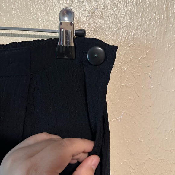 FLAX Pants Size Small 100% Linen Pull On Lagenlook Straight Leg - Picture 5 of 7